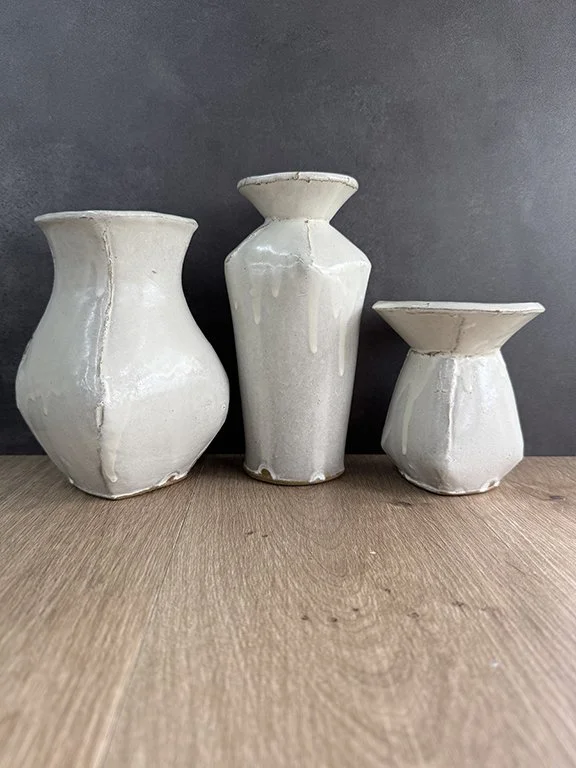 A0015: Darted Vases — Jen Allen Ceramics